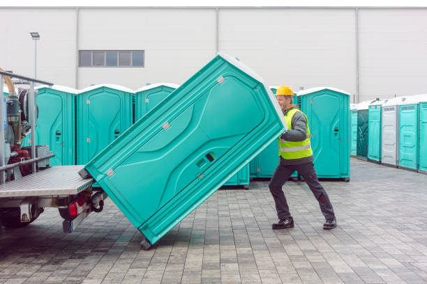 Porta potty delivery and setup in Thorndale, PA